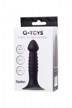 Cиликоновый анальный стимулятор на присоске A-Toys Spikn