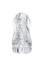 Прозрачный мастурбатор в колбе A-Toys Jelf