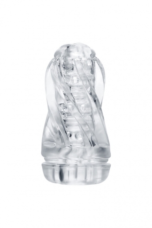 Прозрачный мастурбатор в колбе A-Toys Jelf