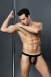 Черные трусы джоки с кружевными вставками RICKY One Size1