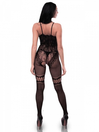 Контактный комбинезон с ажурным верхом Valencia (XL/XXL)