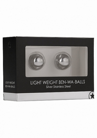 Небольшие металлические вагинальные шарики Light Weight Ben-Wa-Balls