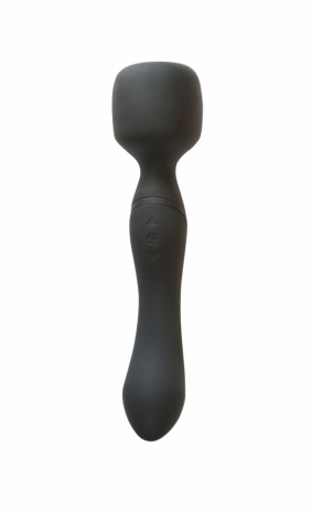 Двусторонний перезаряжаемый вибромассажер Heating Wand Purple с подогревом (10 режимов)