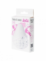 Двусторонний карманный мастурбатор Take it Easy Chic White
