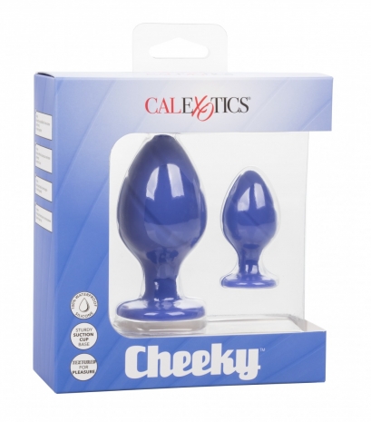 Набор анальных пробок CHEEKY на присоске