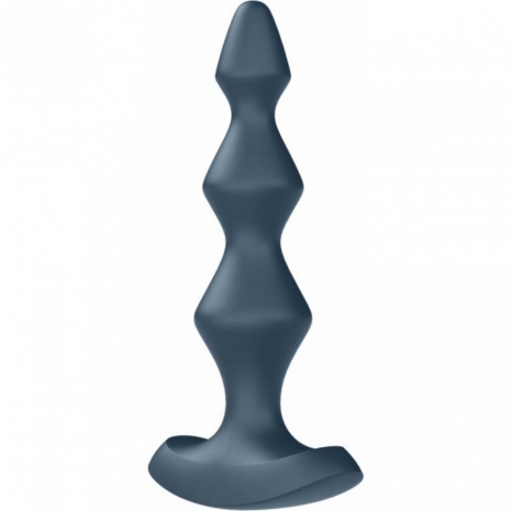 Перезаряжаемая анальная вибро-елочка Satisfyer Lolli Plug 1 (12 режимов)