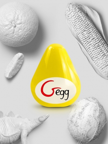 Яйцо-мастурбатор Gvibe Gegg Yellow