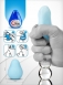 Яйцо-мастурбатор Gvibe Gegg Blue5