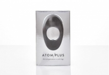 Большое и мощное эрекционное виброкольцо с двумя виброэлементами ATOM PLUS (5 режимов, 5 скоростей)