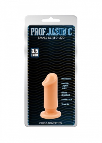 Гибкий анальный фаллос на присоске Small Slim Dildo 3.5''