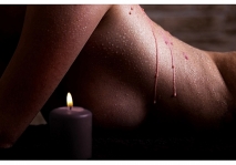 Парафиновая BDSM-свеча Wax Play с ароматом шоколада