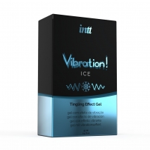 Жидкий вибратор с охлаждающим эффектом Vibration! Ice (15 мл)
