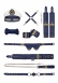 BDSM-комплект моряка Sailor Bondage Kit1