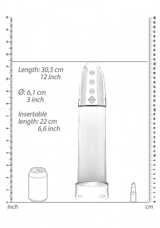 Автоматическая перезаряжаемая вакуумная помпа Automatic Rechargeable Luv Pump