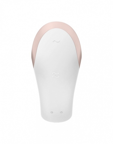 Парный вибратор с пультом ДУ Satisfyer Double Love (синхронизируется со смартфоном)