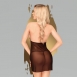 Пеньюар в комплекте с трусиками Penthouse Bedtime story ML2
