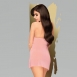 Пеньюар в комплекте с трусиками Penthouse Bedtime story ML1