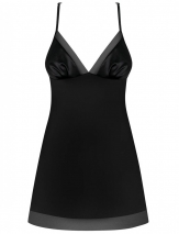 Сексуальная сорочка с оригинальной спинкой Obsessive ALIFINI CHEMISE LXL
