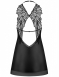 Сексуальная сорочка с оригинальной спинкой Obsessive ALIFINI CHEMISE LXL3