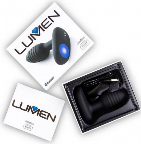 Интерактивная анальная вибро-пробка OhMiBod Lumen for Kiiroo