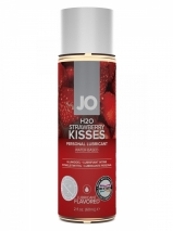 Вкусовой любрикант на водной основе Strawberry Kiss (клубника) 60 мл