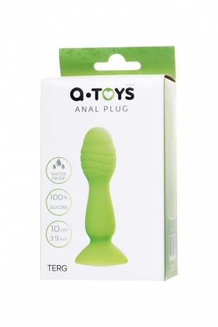 Небольшая анальная втулка на присоске A-Toys Terg