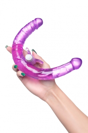 Фаллоимитатор двусторонний с вибропулей Double Dildo with Vibro Bullet