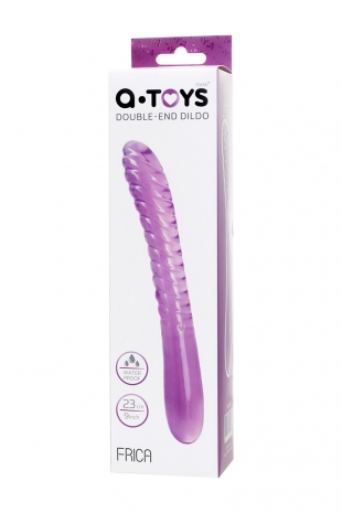 Двусторонний фаллоимитатор A-Toys Frica