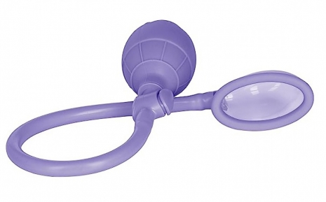 Фиолетовая помпа для клитора Mini Silicone Clitoral Pump