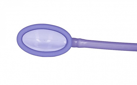 Фиолетовая помпа для клитора Mini Silicone Clitoral Pump