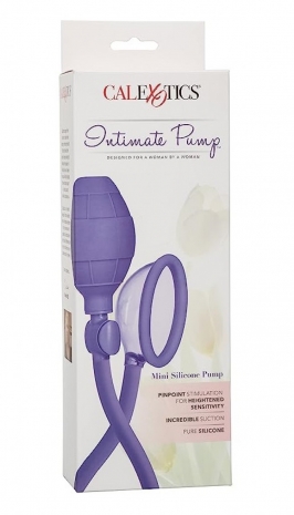 Фиолетовая помпа для клитора Mini Silicone Clitoral Pump