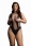 Бесшовное боди с узором Contrast Fence Net Teddy XL