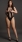 Бесшовное боди с узором Contrast Fence Net Teddy XL