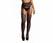 Колготки с имитацией чулок и пояса Fishnet And Lace Garterbelt Stockings SL0
