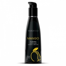 Съедобный лубрикант на водной основе Wicked AQUA Mango (вкус тропического манго) 120 мл