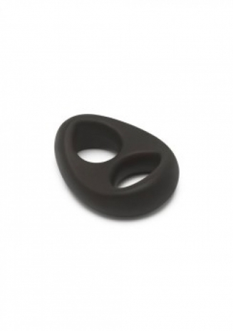 Эрекционное кольцо с петлей для мошонки Soft Silicone Stallion C-Ring