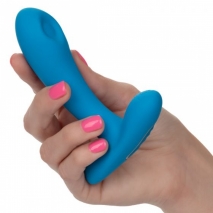 Массажер простаты с пульсирующей головкой на ДУ Silicone Remote Pulsing Pleaser (12 режимов)