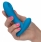 Массажер простаты с пульсирующей головкой на ДУ Silicone Remote Pulsing Pleaser (12 режимов)