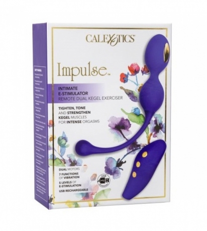 Виброшарики с электростимуляцией Impulse Intimate E-Stimulator Dual Kegel (5+7 режимов)