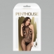 Контактный комбинезон с открытыми плечами Penthouse First Lady SL2