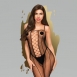Контактный комбинезон на тонких бретелях Penthouse Drop-dead tasty XL0