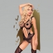 Комбинезон с имитацией чулок и боди Penthouse Wild Virus XL0