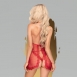 Красный пеньюар с трусиками Penthouse Libido boost ML1