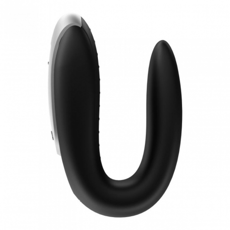 Парный вибратор на ДУ Satisfyer Double Fun (синхронизируется со смартфоном)