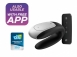 Парный вибратор на ДУ Satisfyer Double Fun (синхронизируется со смартфоном)0