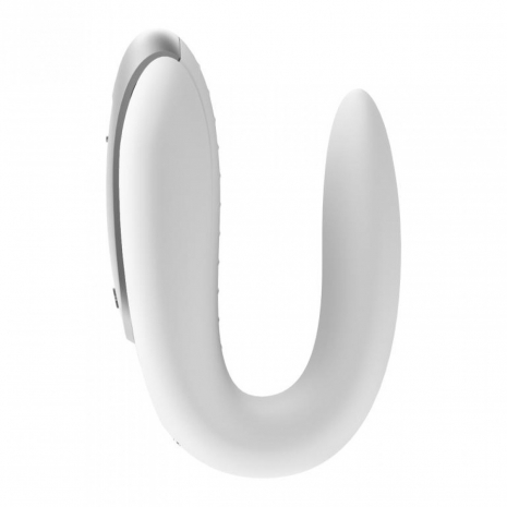 Парный вибратор на ДУ Satisfyer Double Fun (синхронизируется со смартфоном)