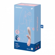 Вибромассажер с подогревом Satisfyer Hot Lover (синхронизируется со смартфоном)