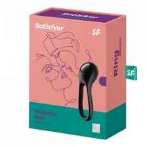 Эрекционное кольцо Satisfyer Majestic Duo (12 режимов)