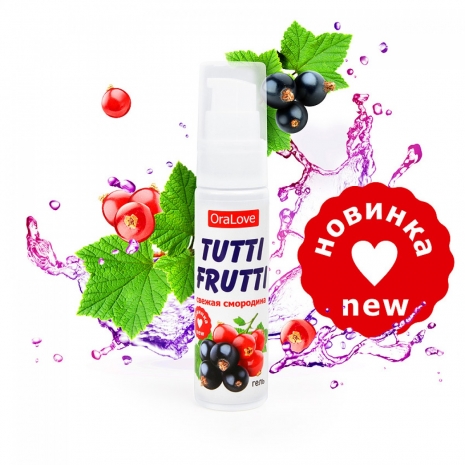 Оральный гель Tutti-Frutti со вкусом смородины (30 г)