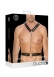 Мужская сбруя (портупея) Twisted Bit Black Leather Harness0